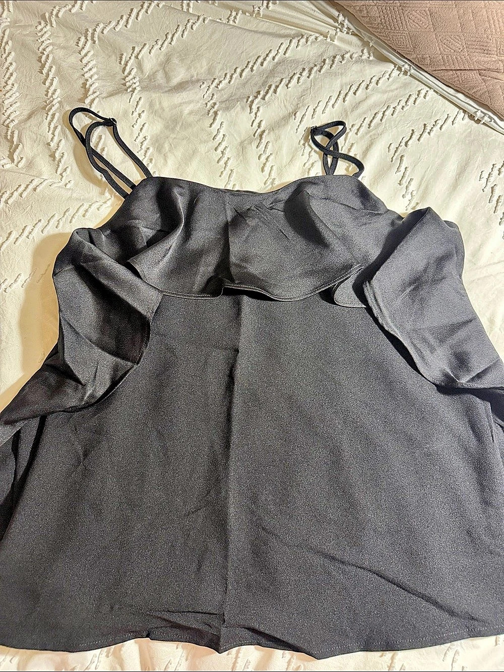 LOFT Black Top Like New